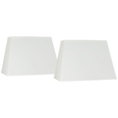Набор абажуров Springcrest Rectangular, 2 шт., Ivory, 18" x 12" x 12"