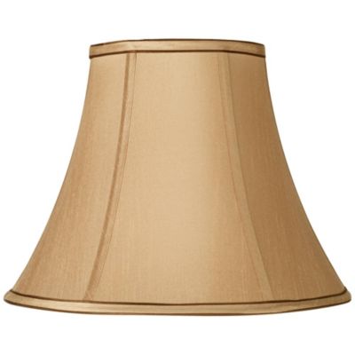 Абажур для лампы Springcrest Tan and Brown Medium 7" Top x 14" Bottom x 11" High (Spider) Replacement с держателем и наконечником
