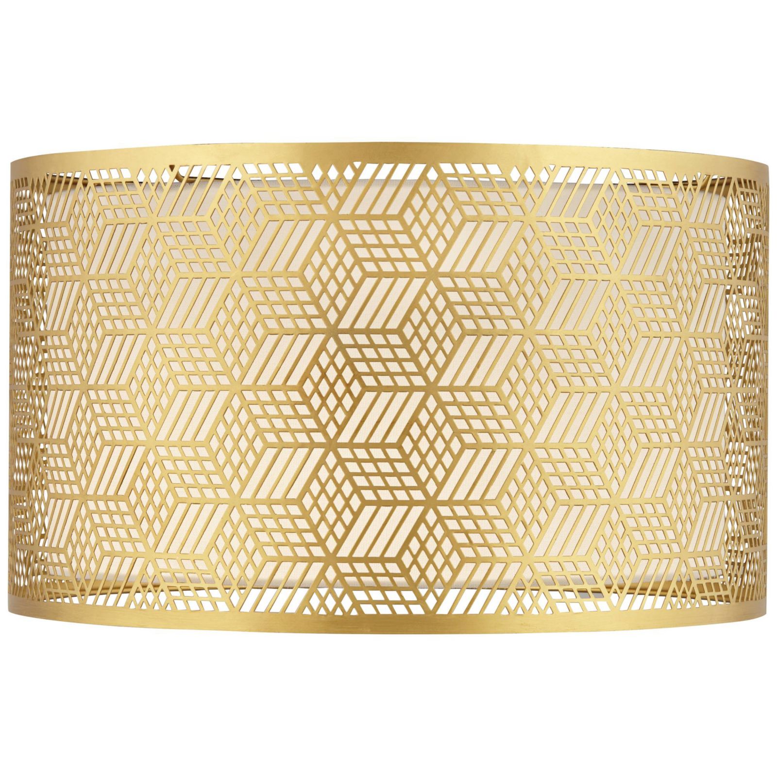 Spring crest Абажур для лампы Drum Lamp Shade Metal Laser Cut, Spring crest