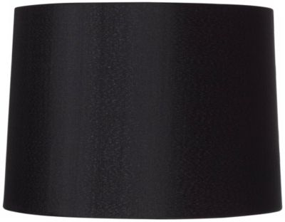 Springcrest Medium Hardback Drum Lamp Shade 13" Top x 14" Bottom x 10.25" Slant x 10" High Spider Replacement with Harp and Finial