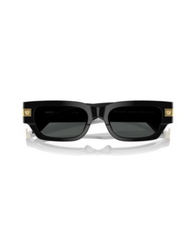 Versace мужские прямоугольные солнцезащитные очки, VE4465F