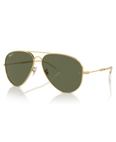 Ray-Ban Унисекс поляризационные солнцезащитные очки Old Aviator Rb3825