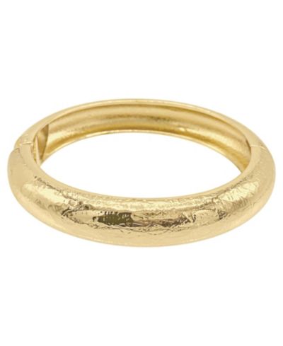ADORNIA Текстурированный браслет с напылением 14K золота