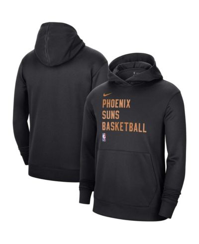 Мужское и женское худи Nike Black Phoenix Suns 2023/24 Performance Spotlight для тренировок