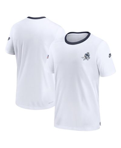Футболка Nike Men's White Dallas Cowboys Sideline Coaches Alternate Performance