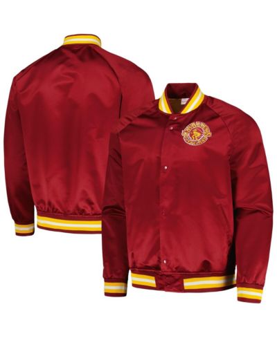 Mitchell & Ness Мужская куртка Cleveland Cavaliers Hardwood Classics Raglan Full-Snap