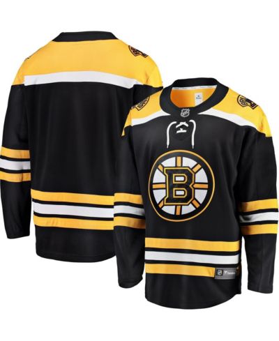 Мужская джерси Fanatics Black Boston Bruins Breakaway Home