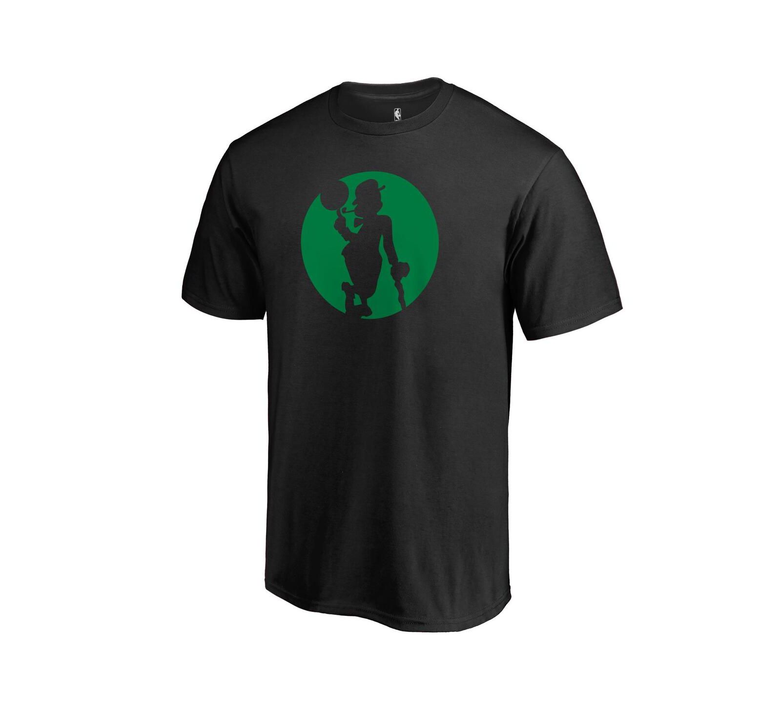 Мужская футболка Fanatics Black Boston Celtics Alternate Logo