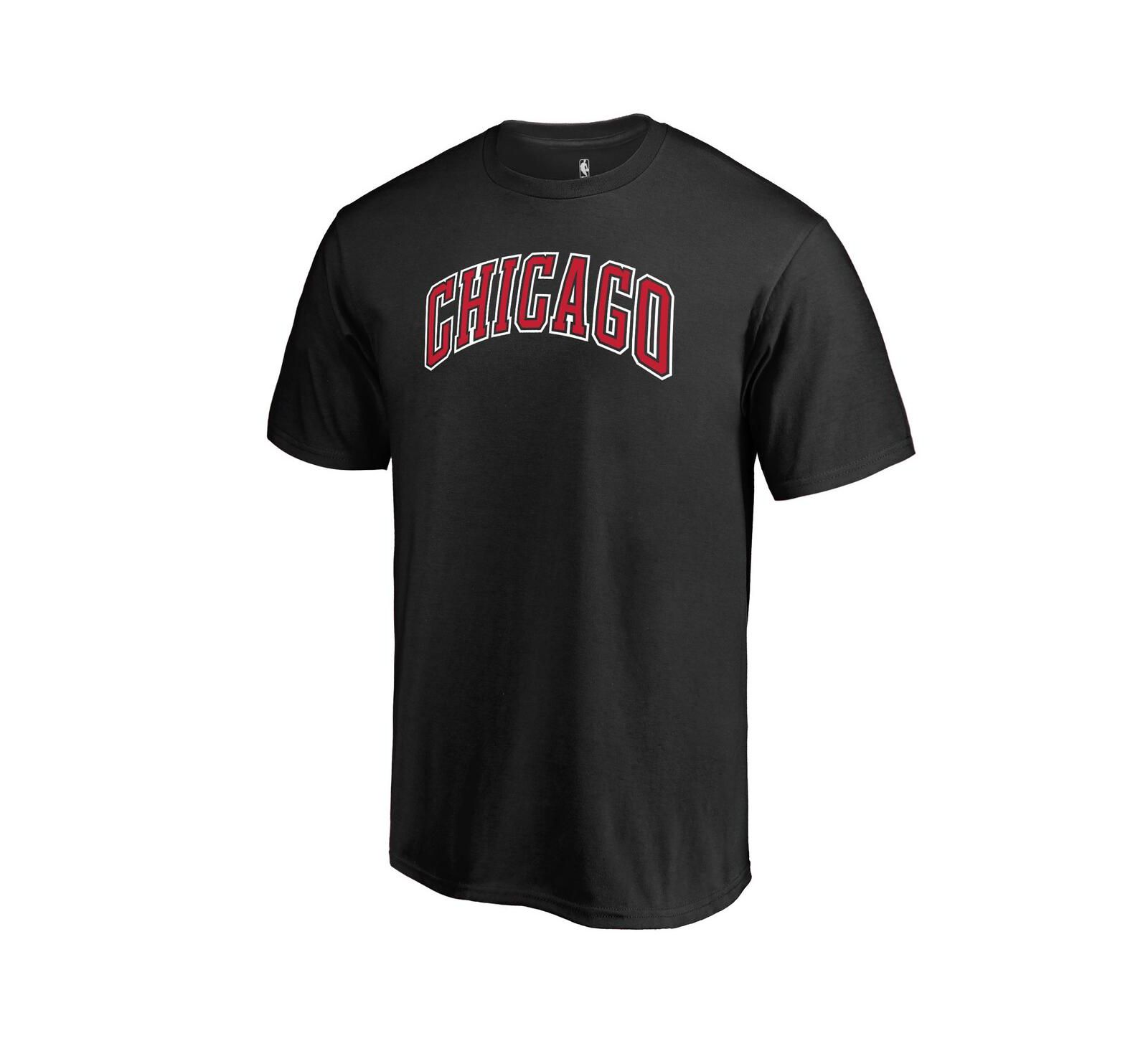 Fanatics Мужская футболка Chicago Bulls Alternate Logo Black