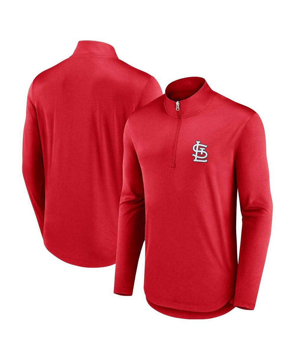 Fanatics Мужская кофта St. Louis Cardinals Quarter-Zip Red