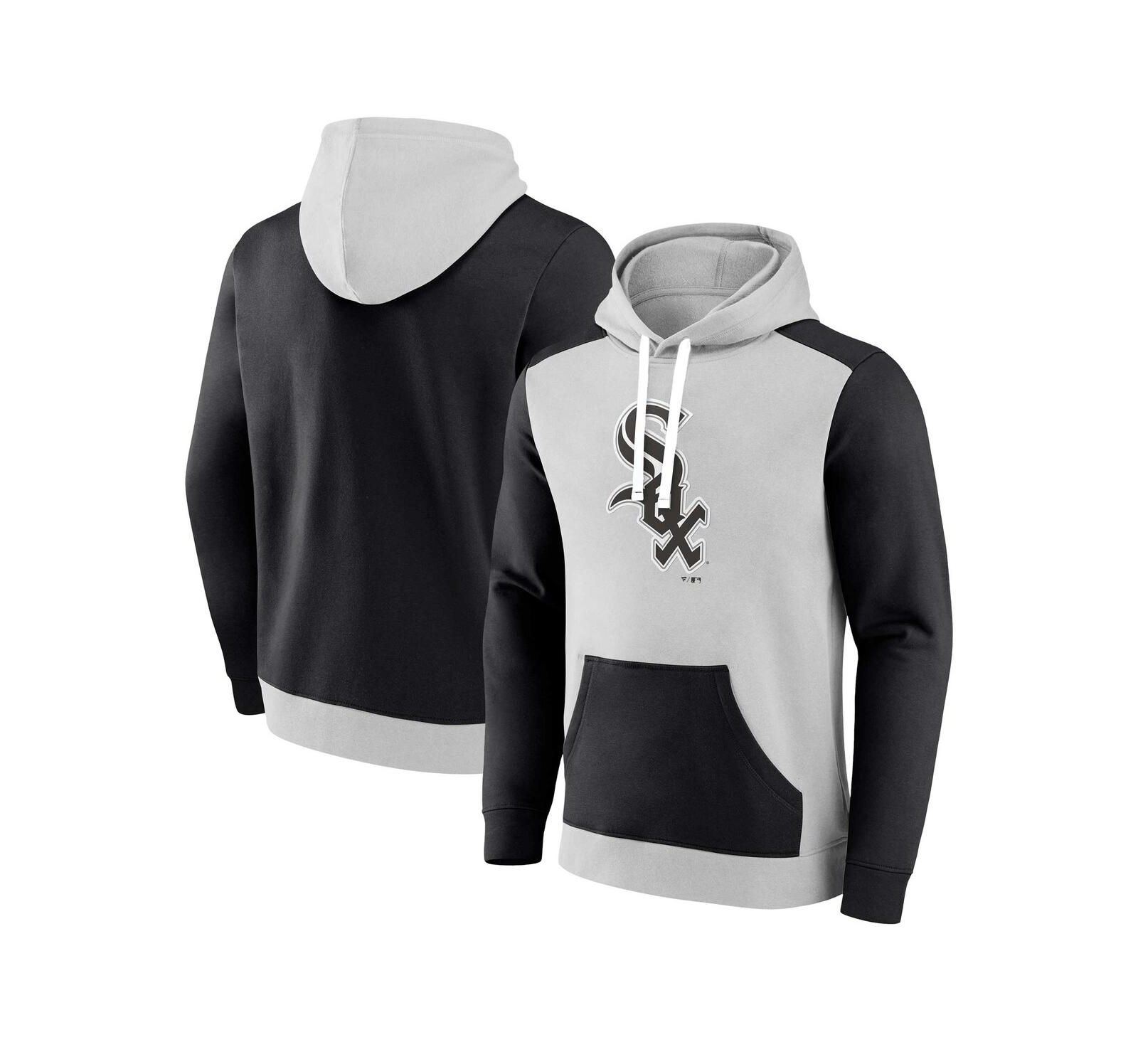 Мужское худи Fanatics Chicago White Sox Arctic, серое с черным