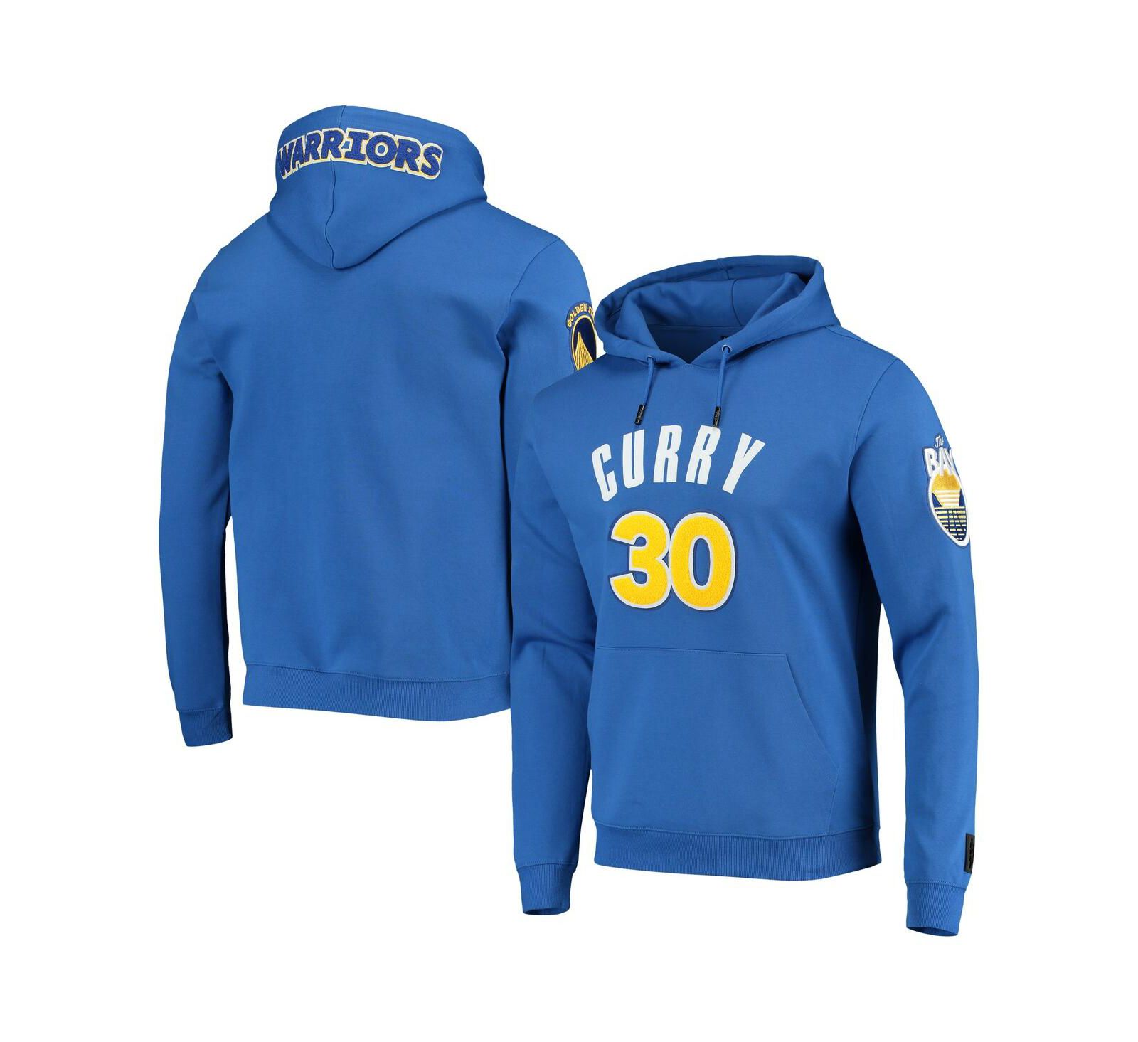 Мужское худи Pro Standard Stephen Curry Royal Golden State Warriors Player Pullover