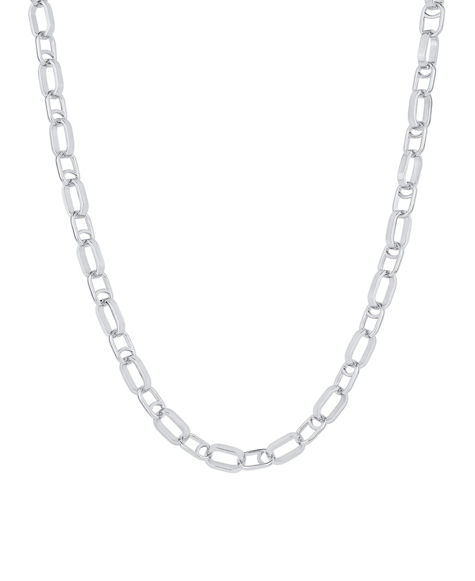 And Now This 18K Gold Plated or Silver Plated Link Chain Necklace