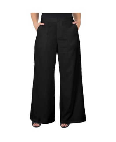 Брюки Standards & Practices Plus Size High Waist Wide Leg