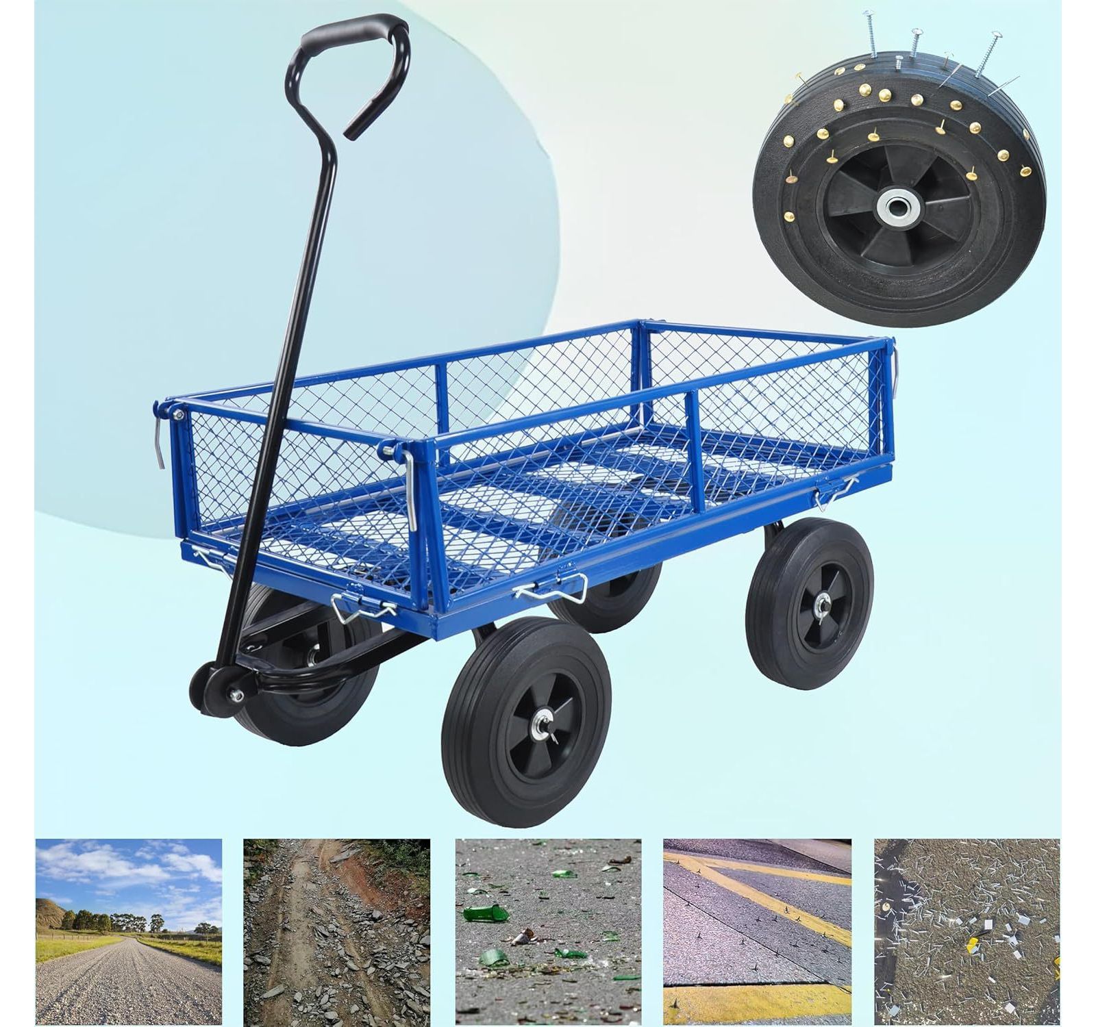 Streamdale Garden Cart Wagon for Easy Firewood Transport