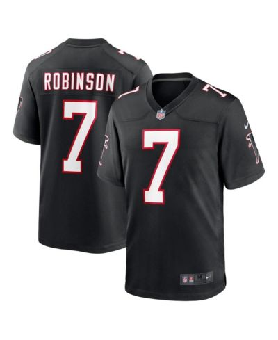 Nike Men's Bijan Robinson Atlanta Falcons 2023 NFL Draft First Round Pick Throwback Game Jersey