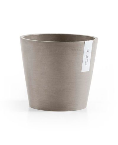 Горшок ECOPOTS Amsterdam Modern Round Indoor/Outdoor, 3"