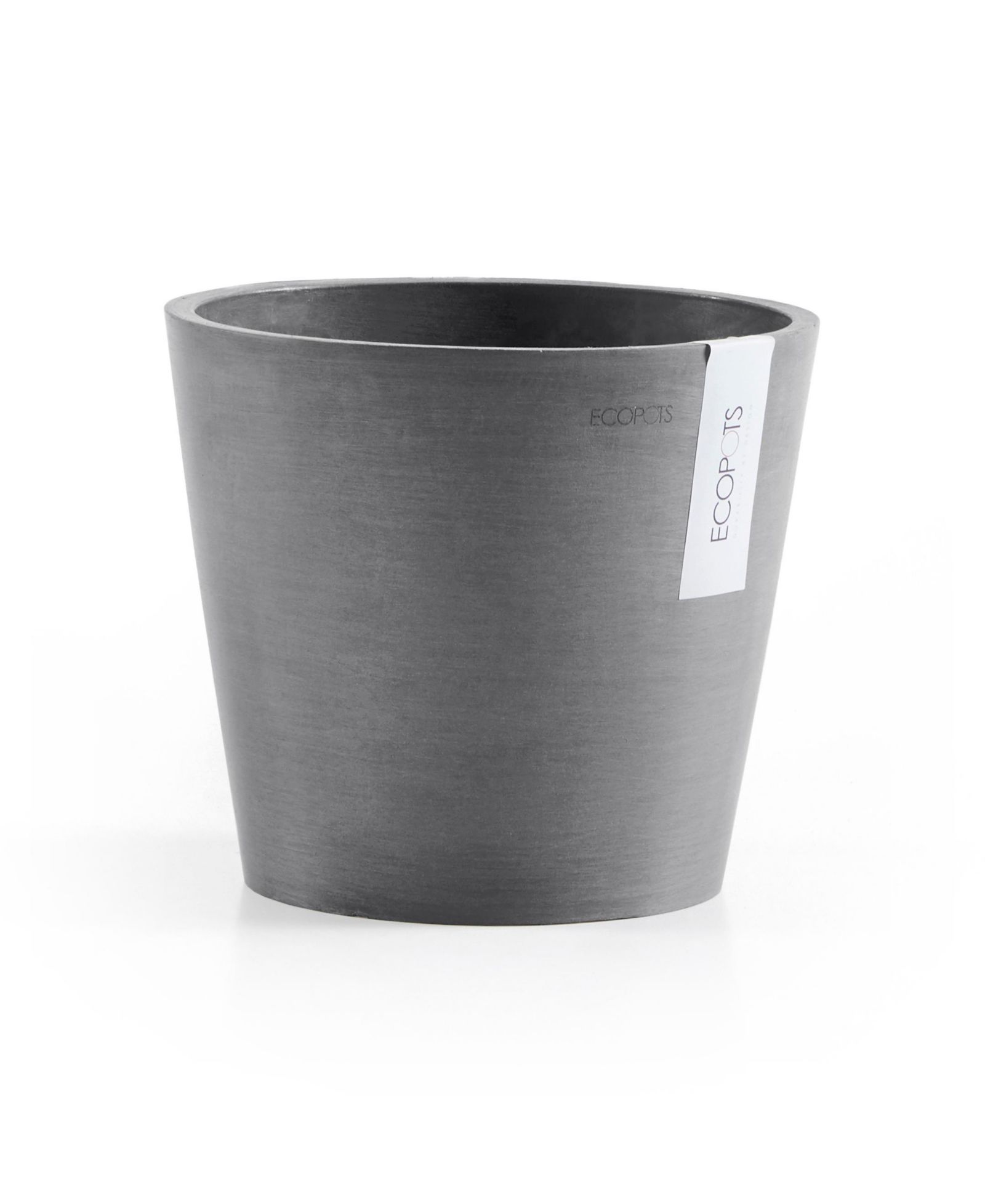 Горшок ECOPOTS Amsterdam Modern Round Indoor/Outdoor, 3"