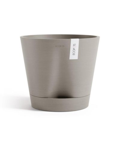 Ecopots Venice Indoor and Outdoor Planter with Water Reservoir, 12in