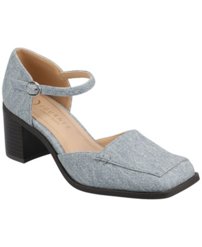 Женские туфли-лодочки Journee Collection Women's Evangeline на устойчивом каблуке