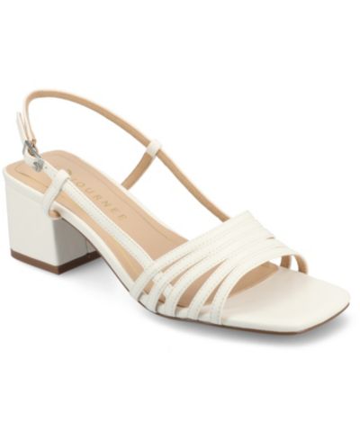 Сандалии Journee Collection Women's Shayana Slingback Block Heel