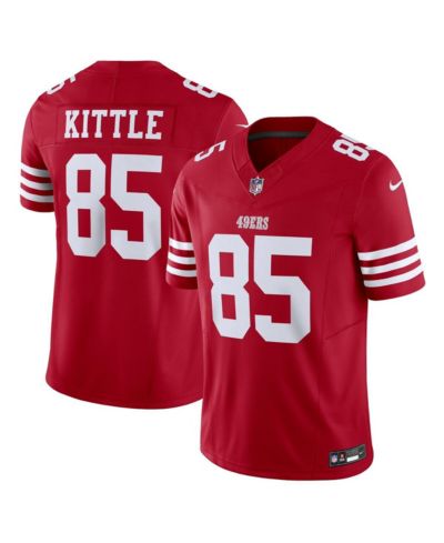 Men's Nike George Kittle Scarlet San Francisco 49ers Vapor F.U.S.E. Limited Jersey