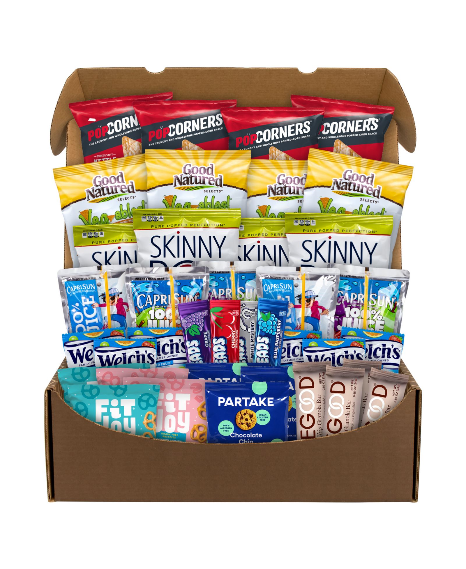 Снек-бокс SnackBoxPros Allergen Friendly, 38 предметов