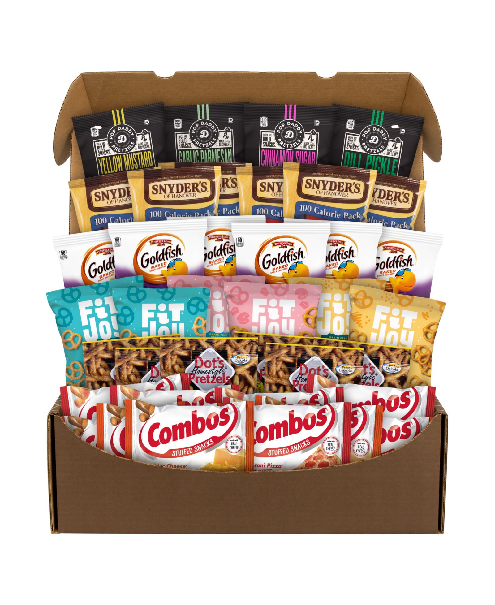 Набор закусок SnackBoxPros Pretzel Lovers, 38 штук