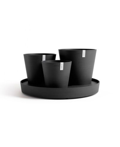 Самополивающийся горшок Ecopots Dubai с колесами и поддоном, 22in