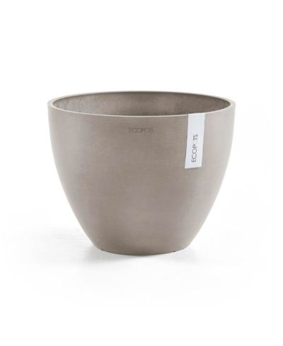 Ecopots Antwerp Modern Indoor and Outdoor Planter, 12in