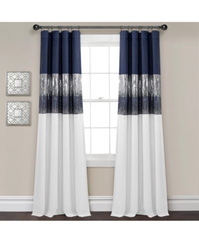 Штора Lush Decor Night Sky 100% Lined Blackout, черная