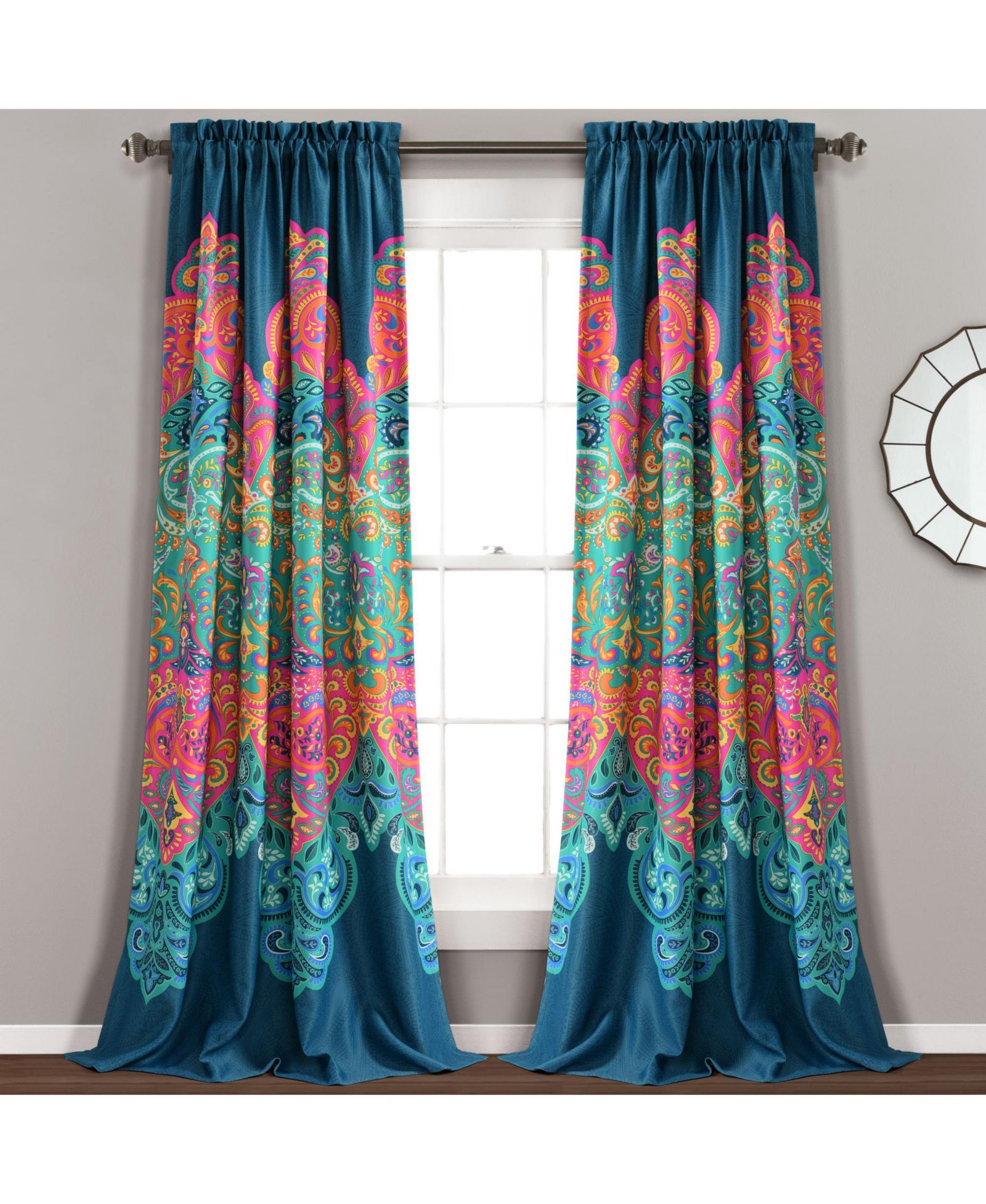 Светопропускающие шторы Boho Chic Window Curtain Panels