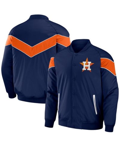 Мужская куртка-раглан Houston Astros Darius Rucker Collection by Fanatics Navy Full-Snap