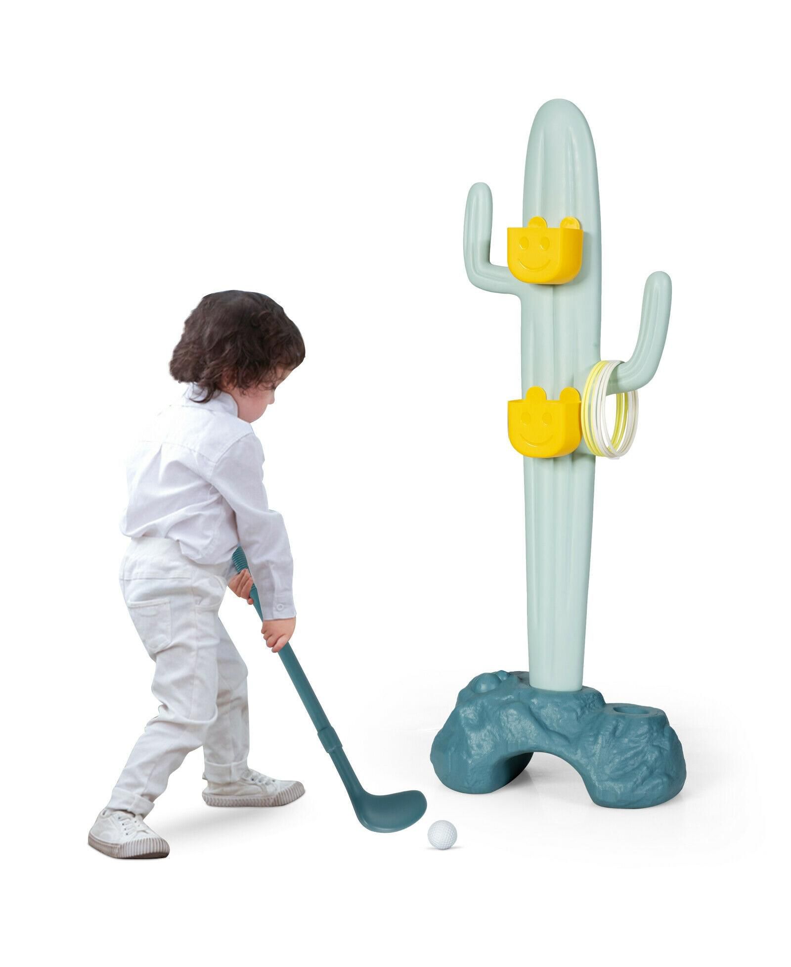 Игровой комплекс 3-in-1 Cactus Toy Sports Activity Center с наборами для гольфа и боулинга