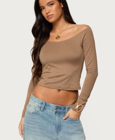 Женский топ Edikted Tahlia Off Shoulder
