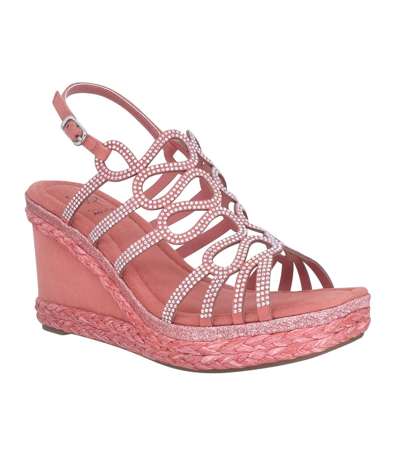 Impo Women's Orleans Raffia Platform Wedge Sandals