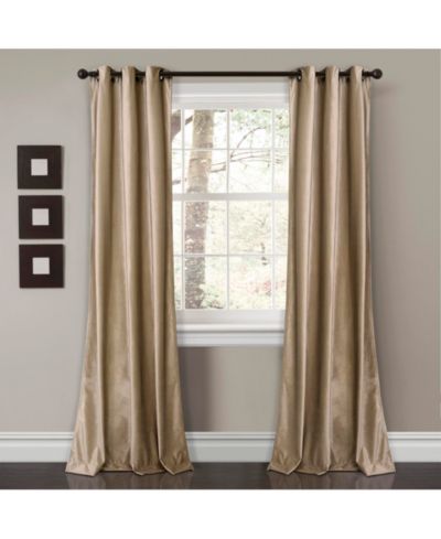 Шторы Prima Velvet Solid Light Filtering Grommet