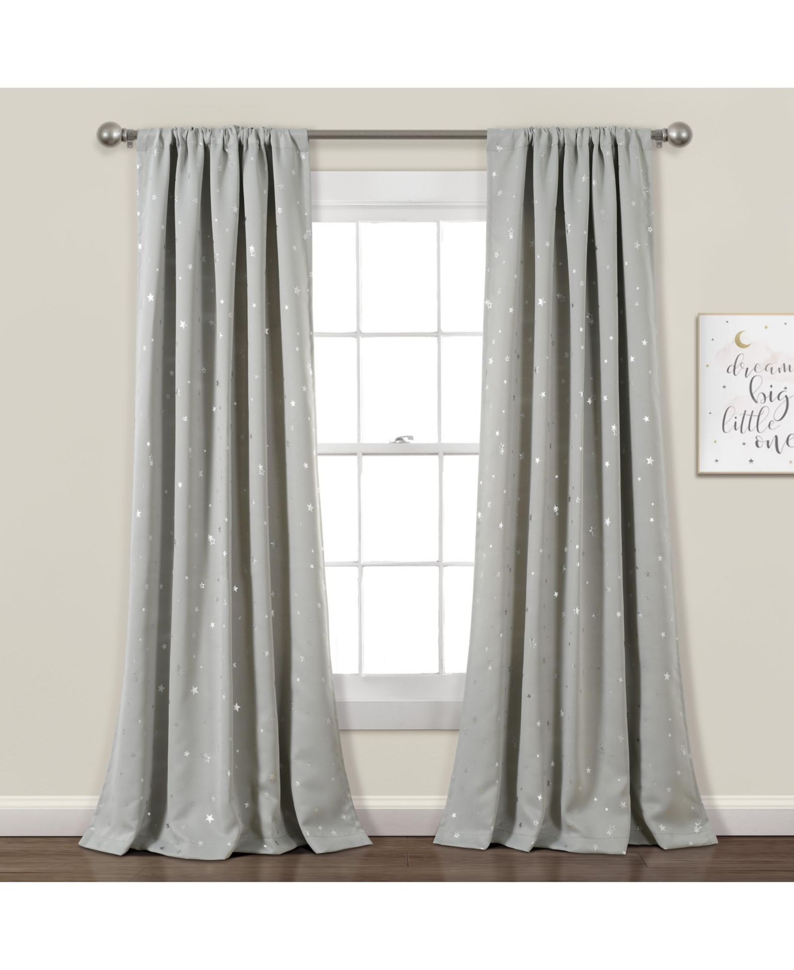 Шторы Lush Decor Star Blackout Window Curtain Panels