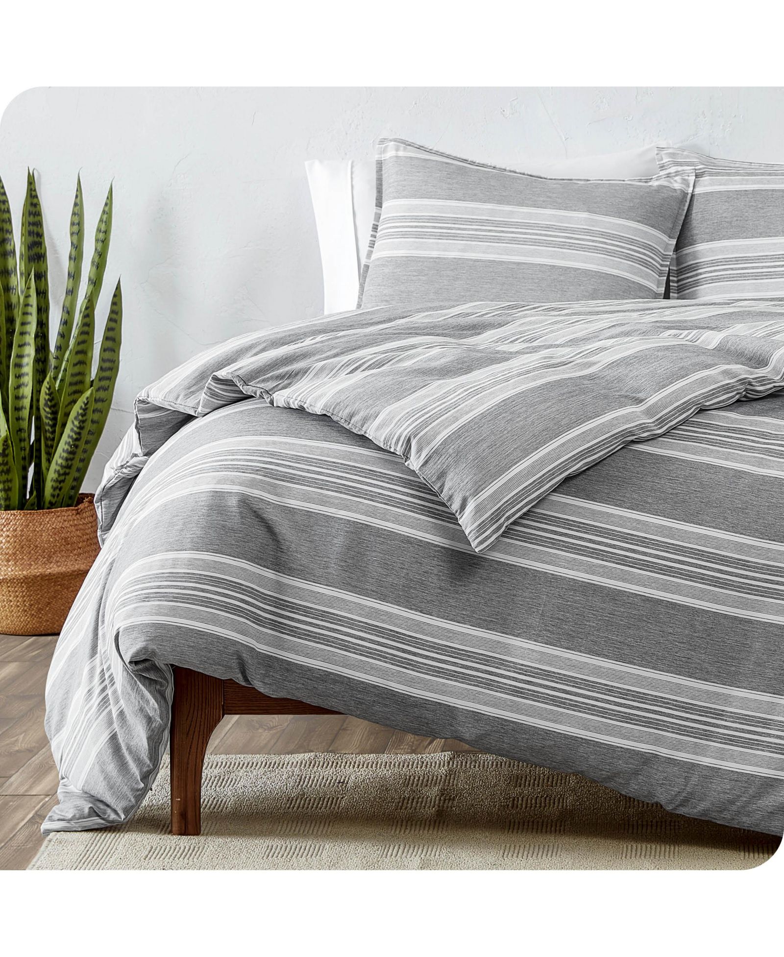 Bare Home Double Brushed Duvet Cover Set Twin/Twin XL