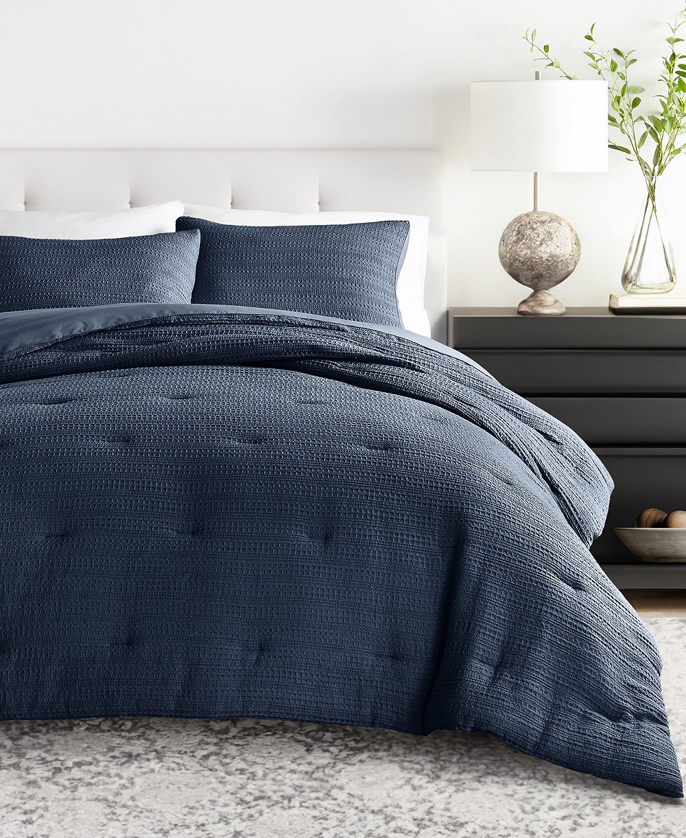 ienjoy Home Waffle Textured, комплект из 2 одеял, Twin/Twin XL