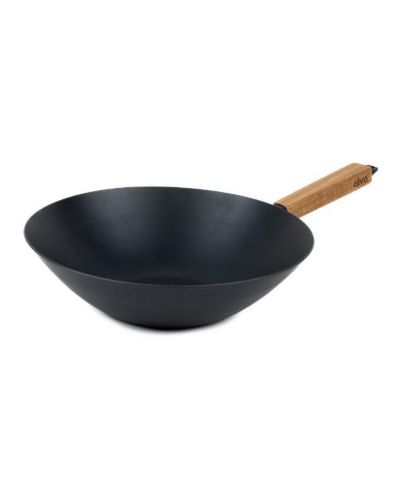 Alva Forest Carbon Steel Wok Pan 12" - Pre-Seasoned