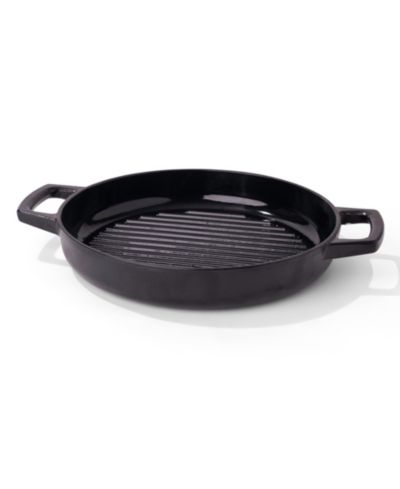 Alva Nori Cast Iron Grill Pan, 11"