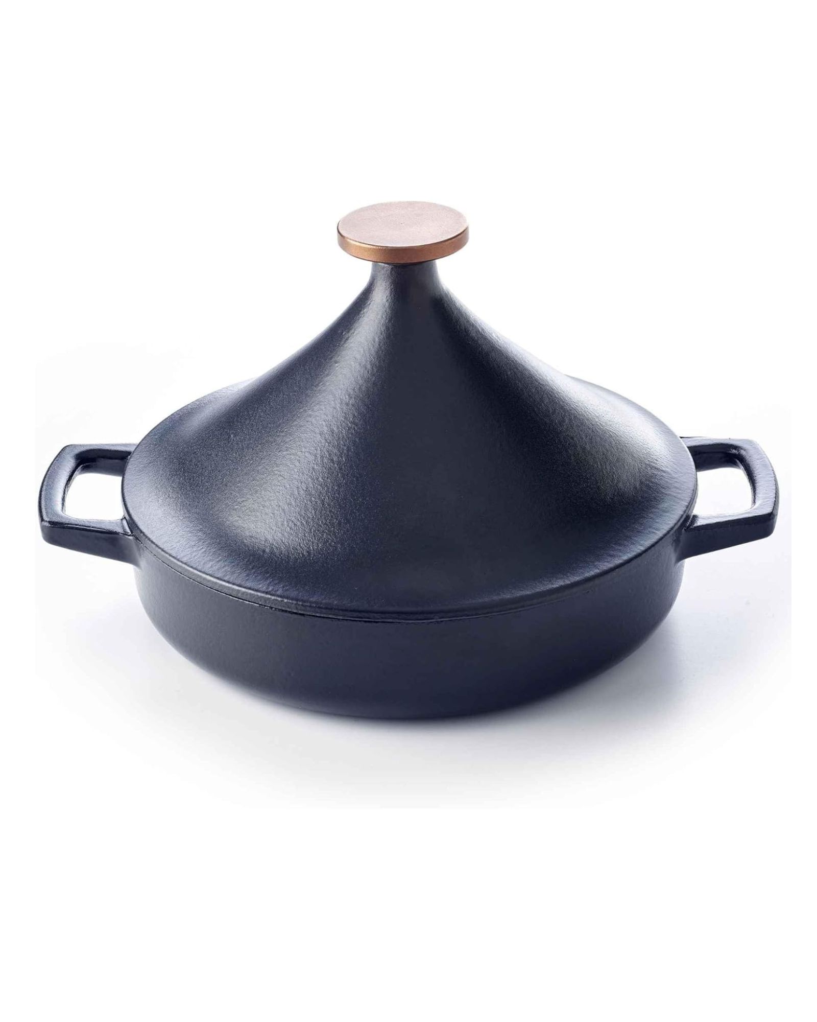 Alva Nori Enameled Cast Iron Moroccan Tagine, 3-Qt.