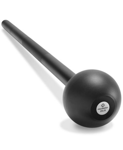 Philosophy Gym Steel Mace Bell 25 LB, Mace Club for Strength Training, Functional Full Body Workouts