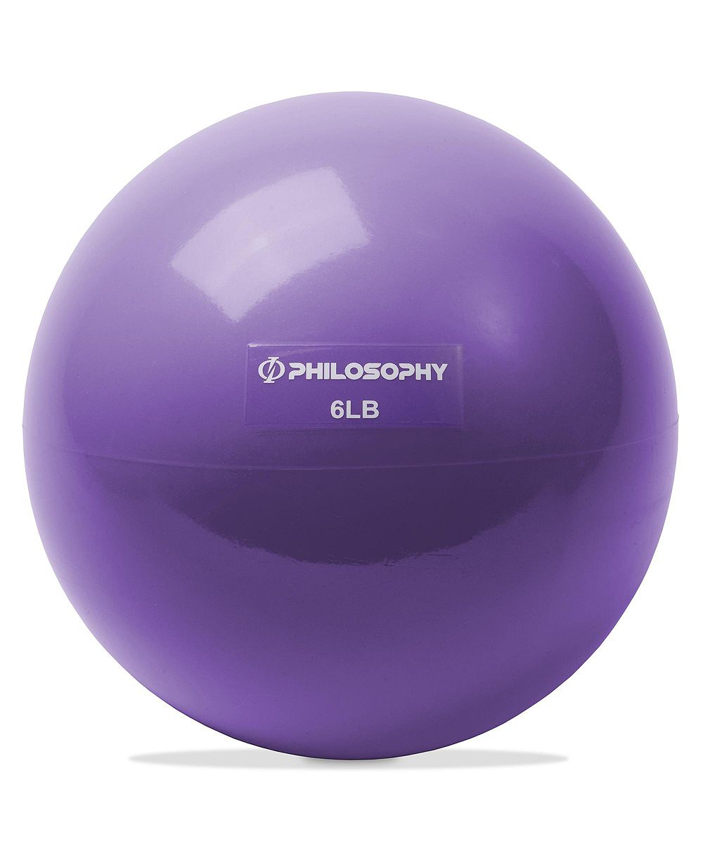 Тренажерный мяч Philosophy Gym 6 LB Purple