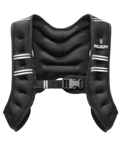 Philosophy Gym утяжеленный жилет для тренировок 12 LB, жилет для фитнеса и силовых тренировок