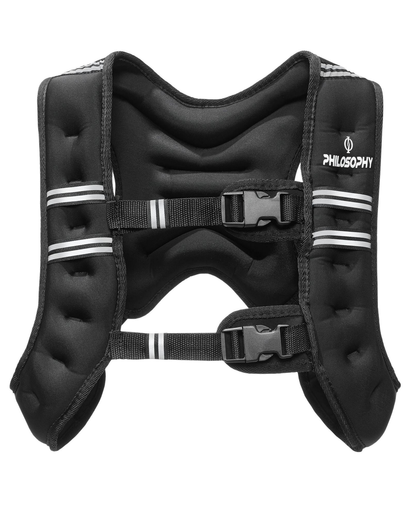 Philosophy Gym Weighted Workout Vest 6 LB, Strength Training Fitness Body Weight Vest