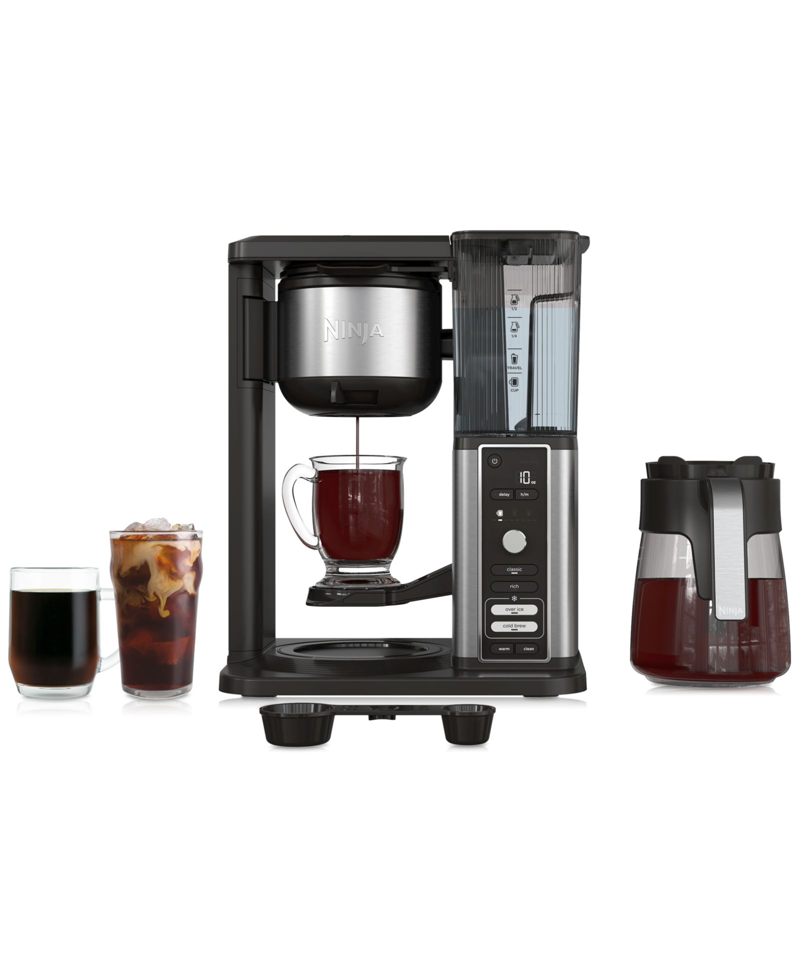 Ninja Hot & Iced XL Coffee Maker with Rapid Cold Brew CM371