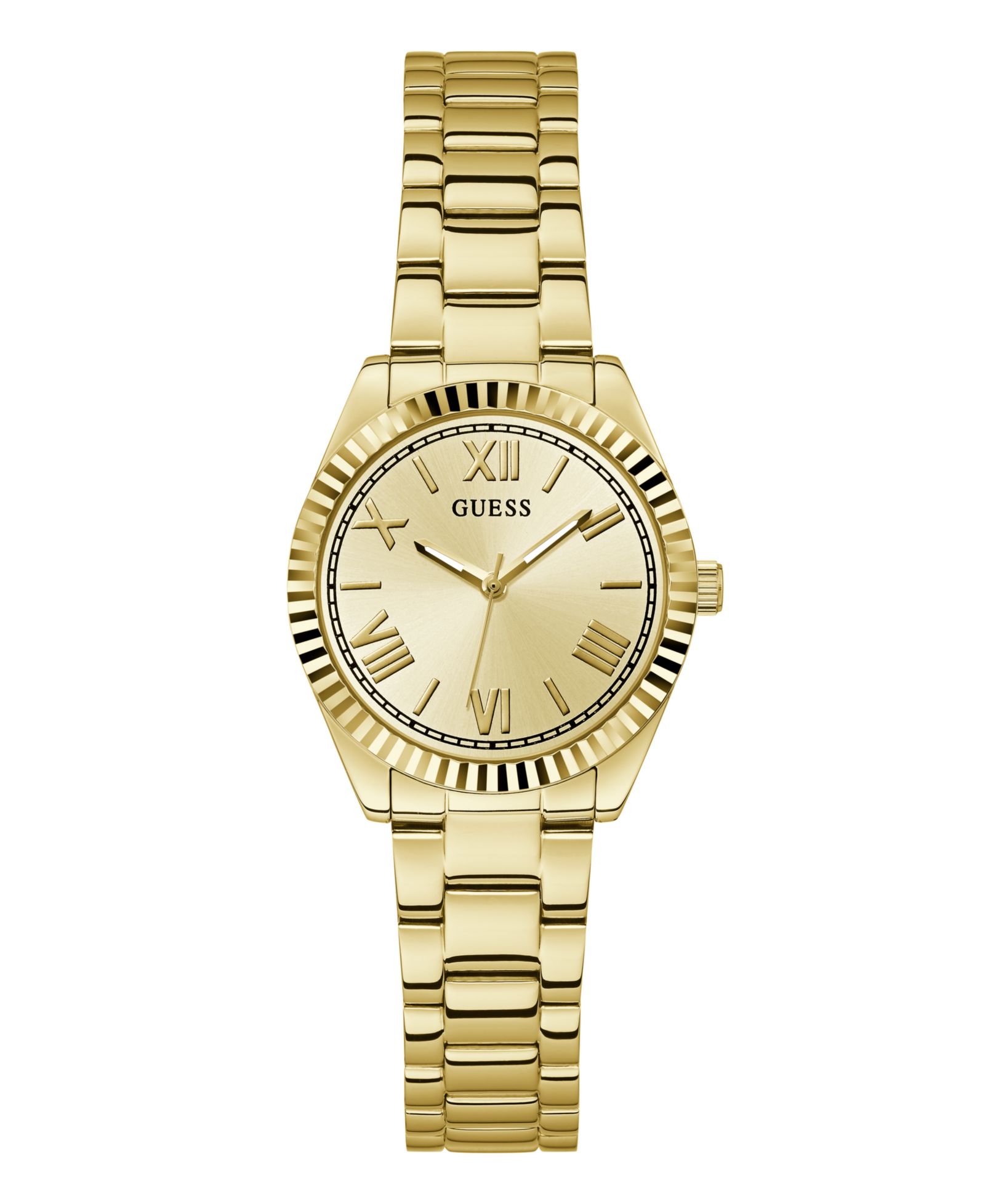 Женские часы GUESS Analog Gold-Tone Stainless Steel 30mm
