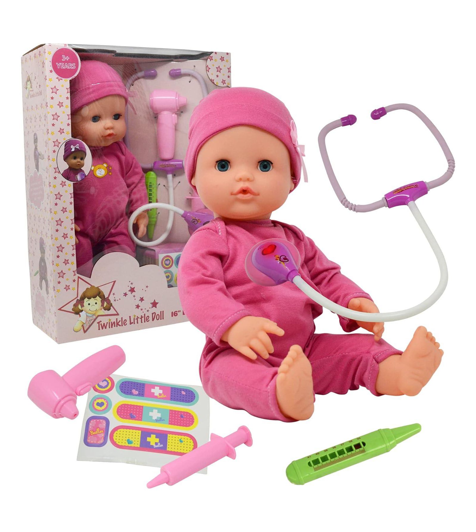 The New York Doll Collection набор врача для куклы 16 Inch Baby Doll